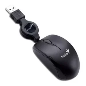 Mouse Alambrico  USB Optico  RECTRATIL //
