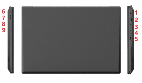 Portátil Compumax Onix Series 15,6" Ryzen 3-5425U Linux (Ubuntu) - Imagen 5